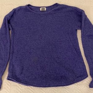 Girls Purple Crew Neck